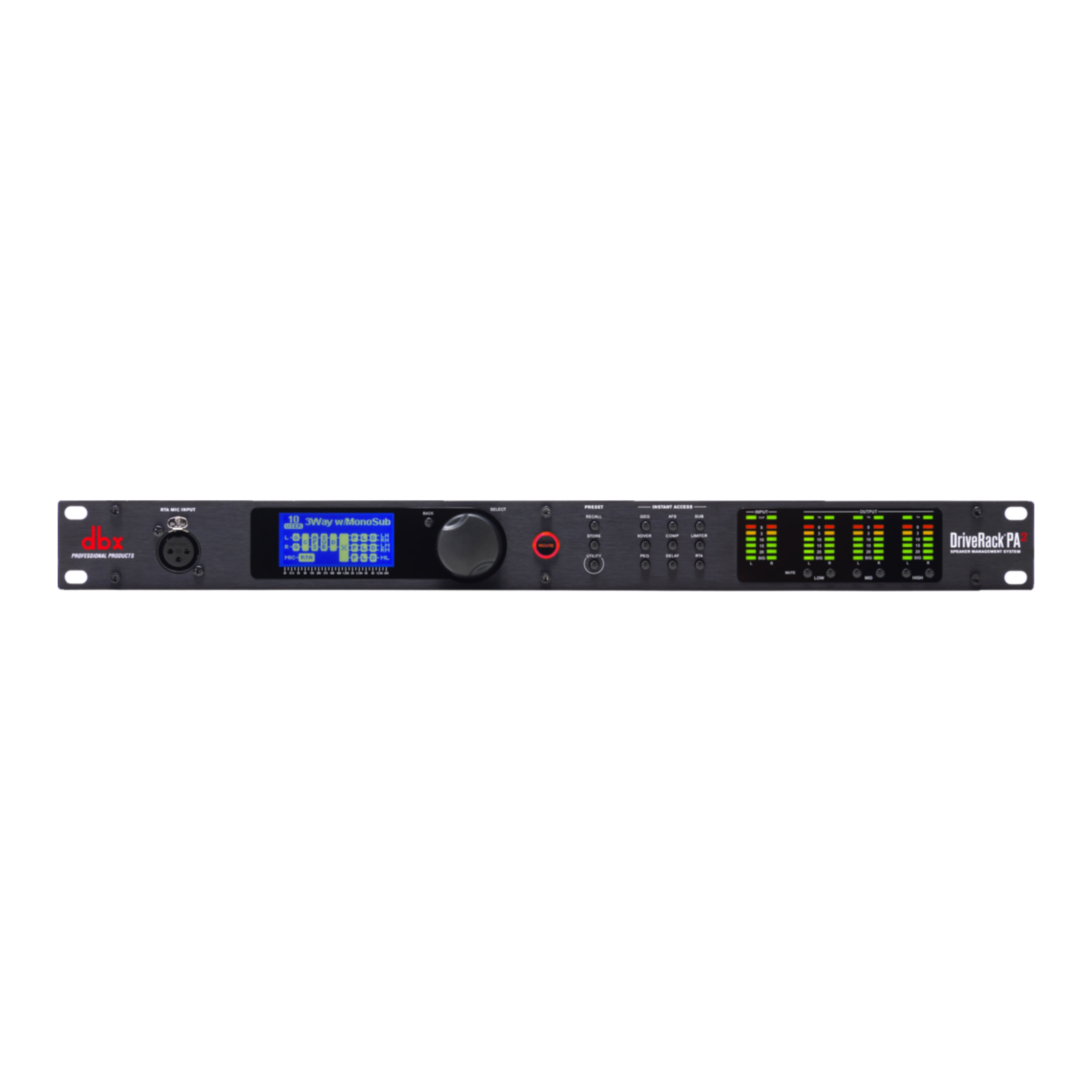 DBX DriveRack PA2 – DEV ELECTRONICS