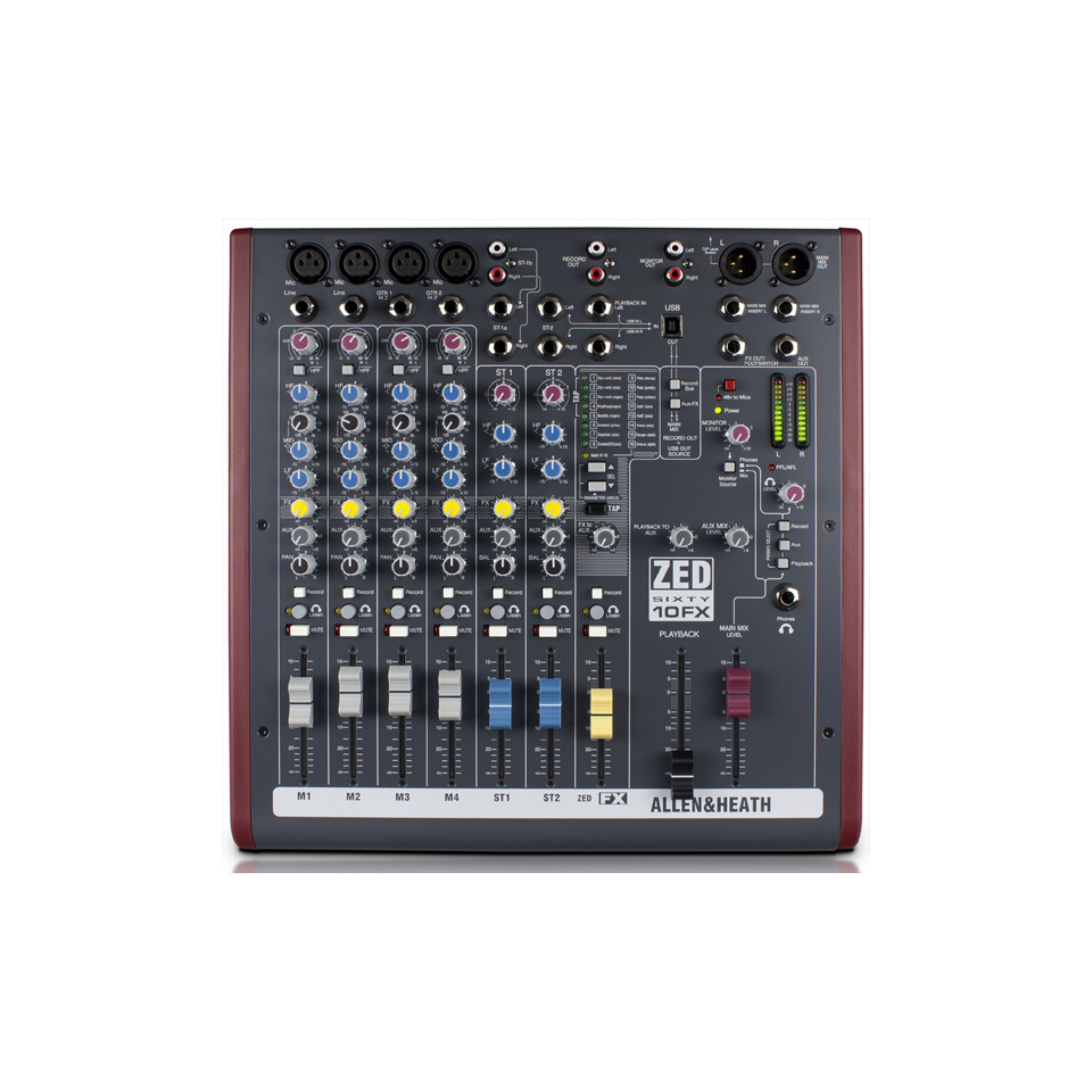 ALLEN AND HEATH ZED MINI ZED60-10FX – DEV ELECTRONICS