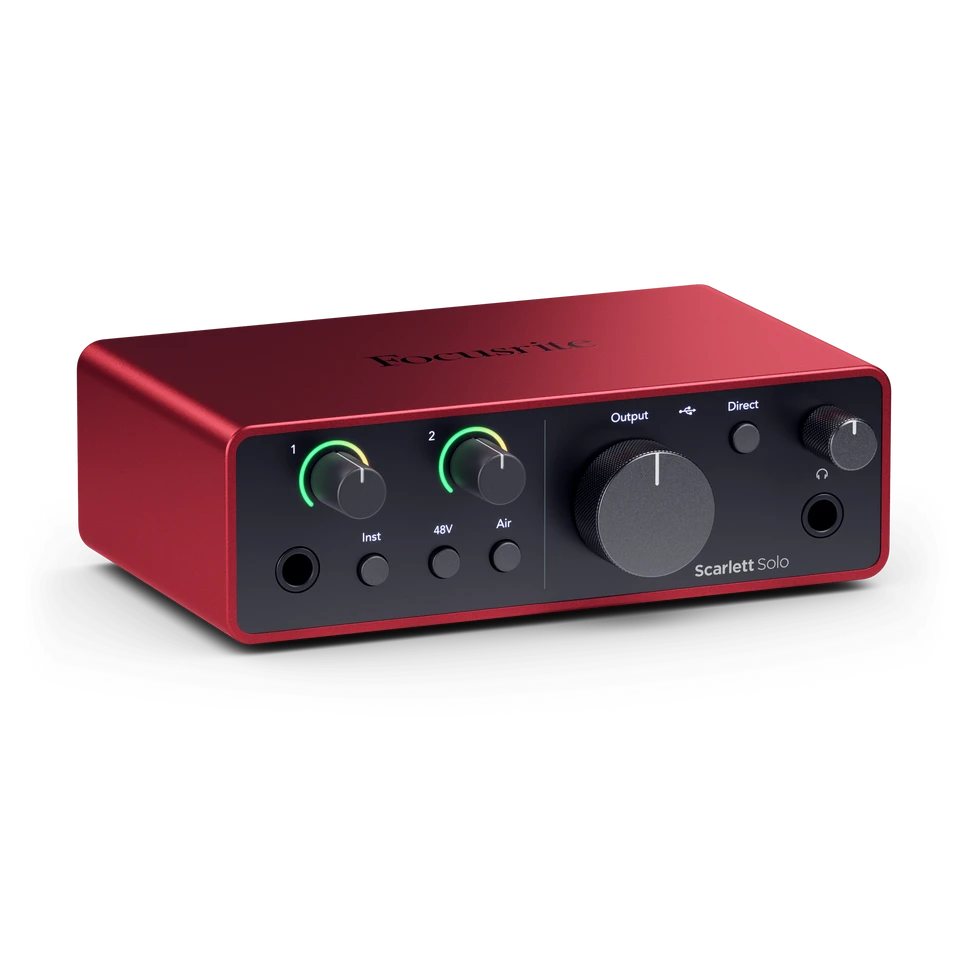 FOCUSRITE SCARLETT SOLO 4TH GENERATION