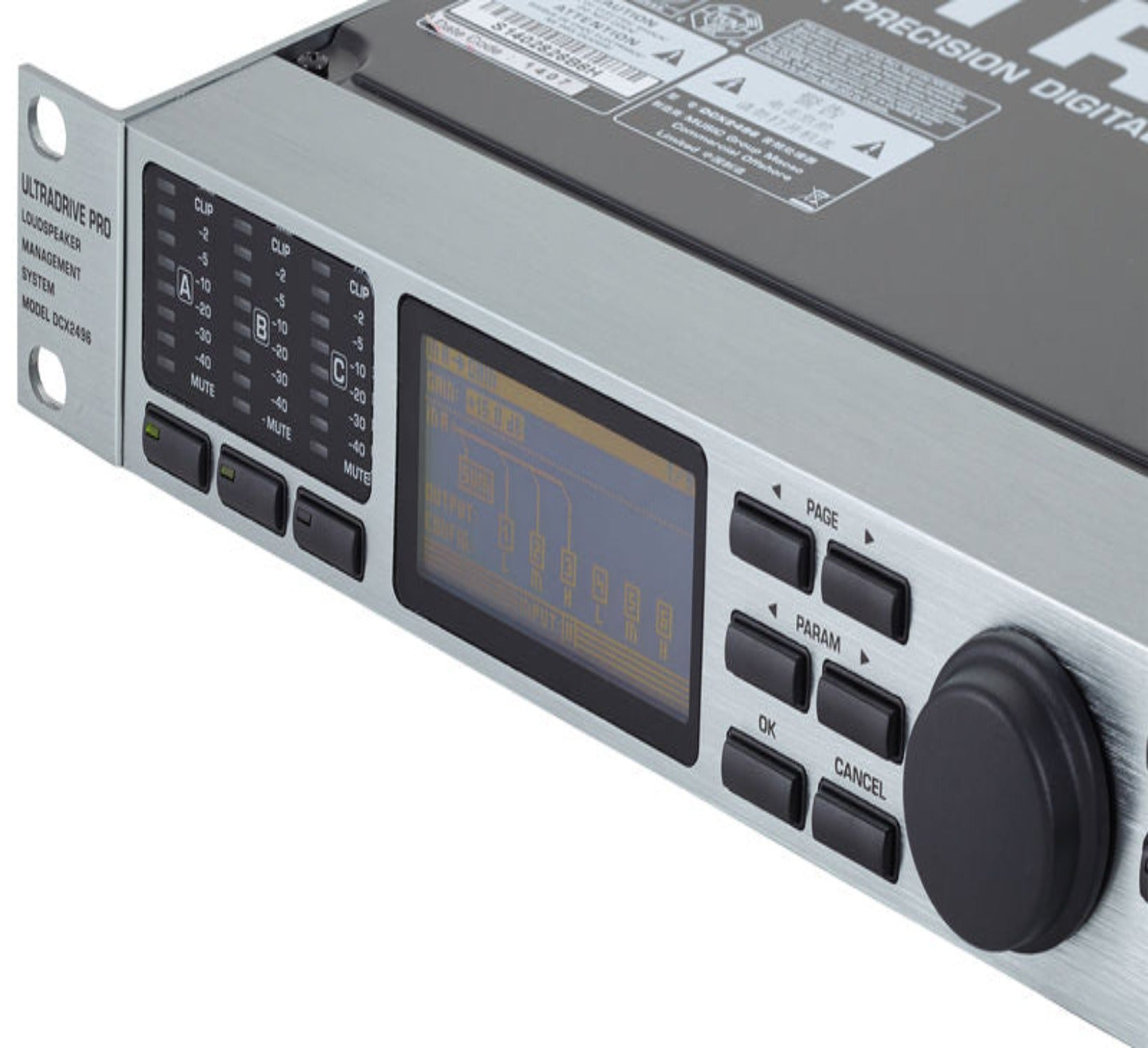 その他 Behringer ULTRADRIVE PRO DCX2496 BEHRINGER ULTRADRIVE PRO DCX2496 – DEV ELECTRONICS